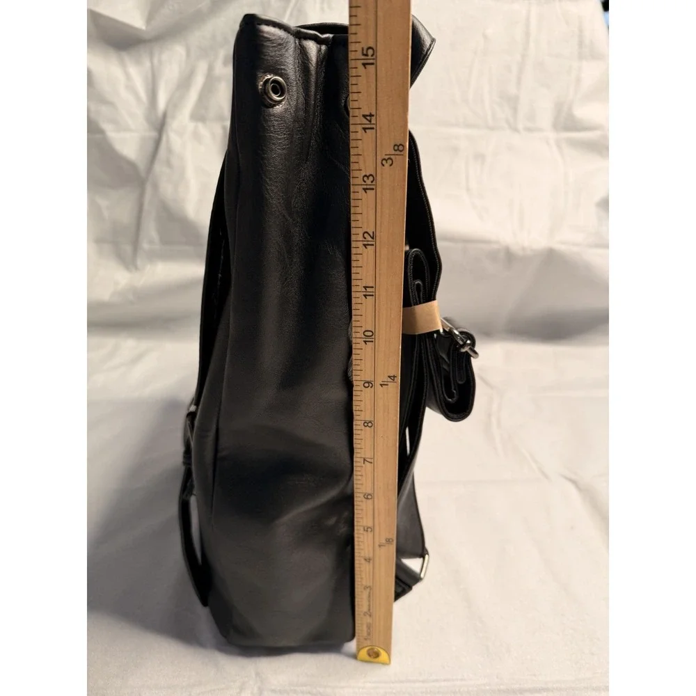 STEVE‎ AZAR LEATHER ENGINEER TECHNOLOGY BAKPACK/BAG New With Tag